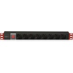 TECHLY 8 Plug 3 m Switch (102635)
