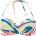 Protest Leslie 25 Bandeau bikini top - Multicolor (Guava Pink)