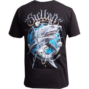 SULLEN мъжка тениска sullen - premium - shark skull - черна - scm8094_jtbk
