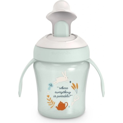 Suavinex Wonderland nerozlitný hrníček zelená 200 ml