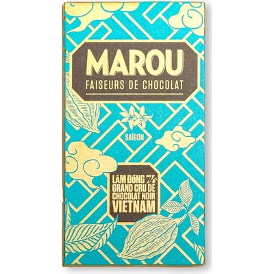 Marou 74% hořká Lam Dong Grand Cru 80 g