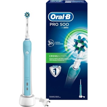 Oral-B Pro 500 CrossAction Blue