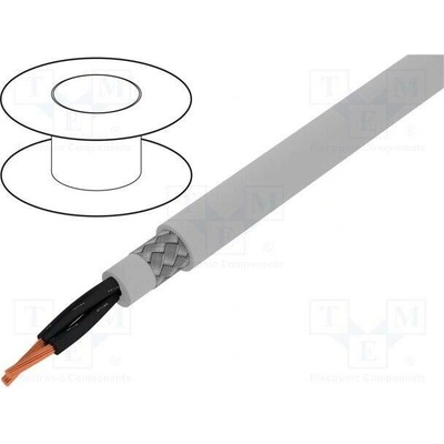 Alpha Wire 470215CY GE321 Pro-Met 2x1,5mm² PVC tmavě šedá 300V,500V 50 m