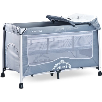 Caretero Кошара За Пътуване Deluxe Grey Caretero