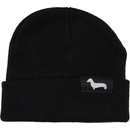 KAŠMIR pletená dětská zimní čepice ZD06 all black
