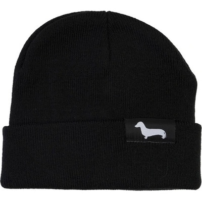 KAŠMIR pletená dětská zimní čepice ZD06 all black