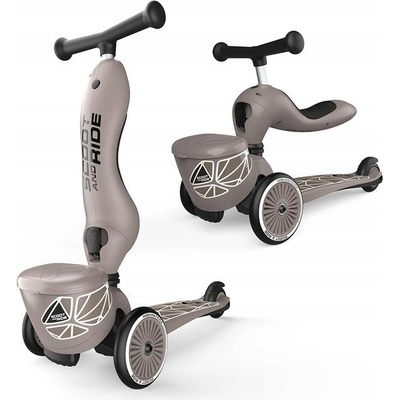 Scoot & Ride Highwaykick 1 Hnědá