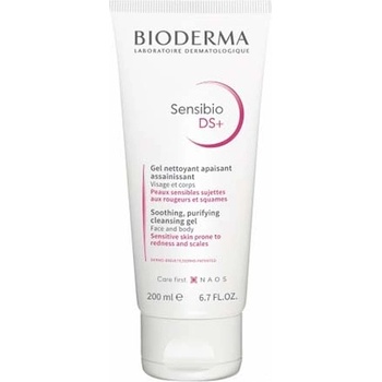 BIODERMA Sensibio DS + Cleansing Gel почистващ гел за лице за жени 200 мл