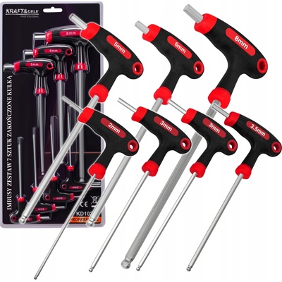 Kraft & Dele Sada 7 imbusových kľúčov KD10248