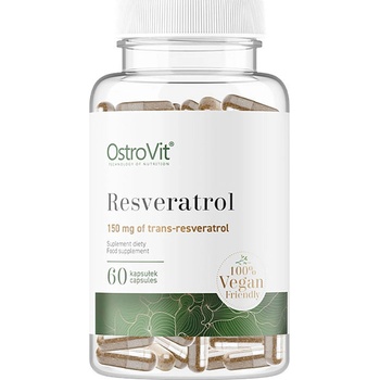 OstroVit Resveratrol VEGE 60 kapsúl