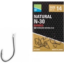 Preston Natural N-30 Hooks veľ.18 15 ks