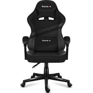Huzaro Геймърски стол Huzaro Force 4.4, до 130kg, мрежа, стоманена основа, регулируема облегалка, лумбална опора, черен (FORCE 4.4 CARBON)