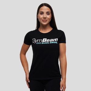 GymBeam Дамска тениска Grow Black M