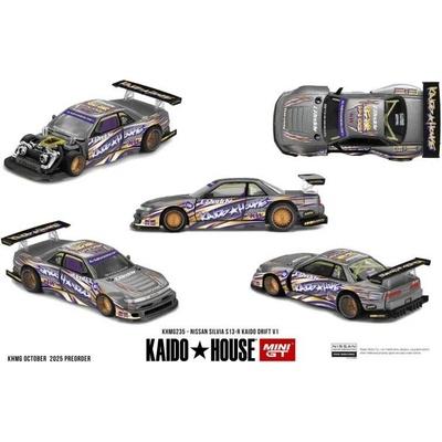 MINI GT Nissan Silvia S13-R KAIDO DRIFT V1 Kaido House 1:64