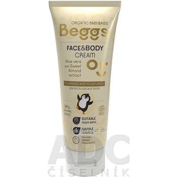 BEGGS Detský hydratačný krém na pleť a telo 75 ml