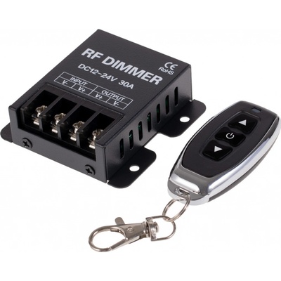 Ledshopik RF sestava ovládání pro jednobarevné LED pásky 12-24V 30A