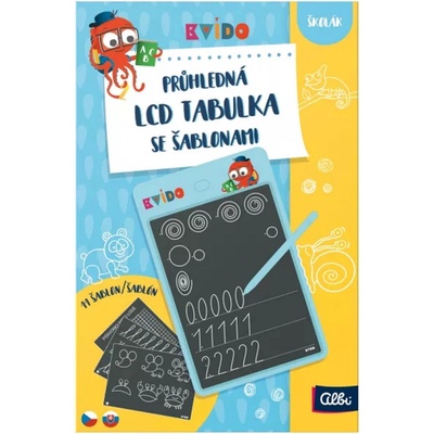 Albi Kvído Průhledná LCD tabulka se šablonami – Zbozi.Blesk.cz