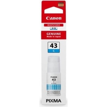 Canon Мастило за Canon PIXMA G540/G640, Cyan, - 4672C001AA - Canon GI-43 - Заб. : 8000 брой копия (4672C001AA)