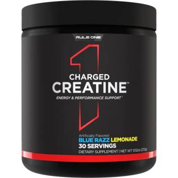 Rule 1 Charged Creatine | Creatine Matrix with Electrolyte & Energy Blends [240 грама] Blue Razz Lemonade