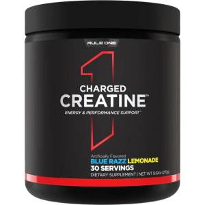 Rule 1 Charged Creatine | Creatine Matrix with Electrolyte & Energy Blends [240 грама] Blue Razz Lemonade