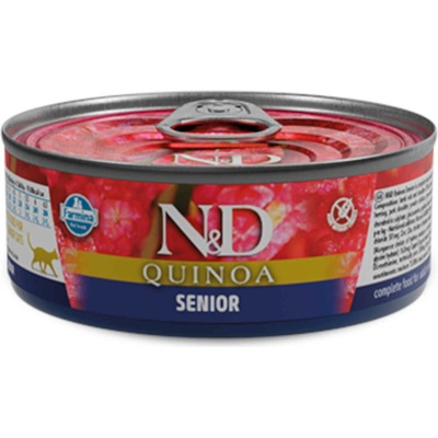 N&D cat Quinoa senior lamb 80 g
