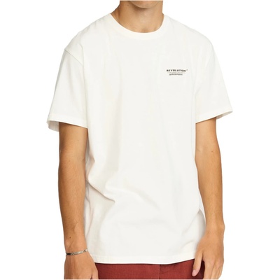 Revolution Мъжка тениска Revolution Printed T-Shirt Logo T-shirt - Offwhite - размер XL (216-8835-0214)