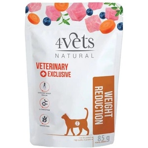 4Vets NATURAL 4Vets Cat Natural Veterinary Exclusive REDUKCIA ТЕЖЕСТ 85 г