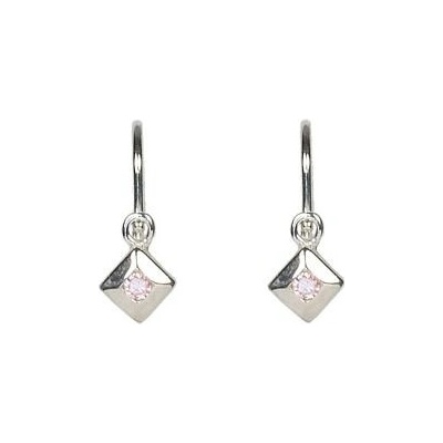 INFINITYSILVER Stříbrné dětské náušnice ELIŠKA 000391101322