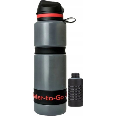 Water-To-Go Eco Active 0,75 l sivá červená