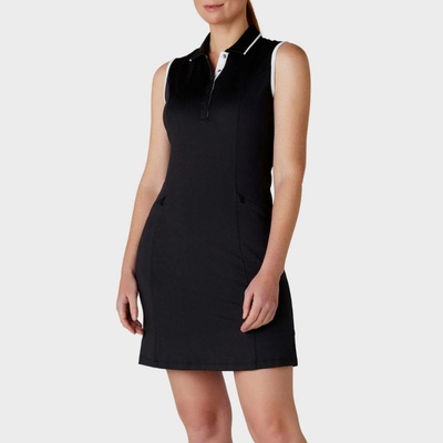 Callaway Golf S/L Dress W/ Snap Placket Caviar