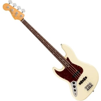 Fender American Professional II Jazz Bass LH RW Olympic White