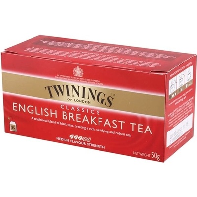 Twinings čaj English Breakfast 12 x 25 x 2 g
