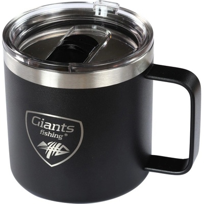 Giants Fishing Nerezový thermo hrnek Black Stainless 400 ml