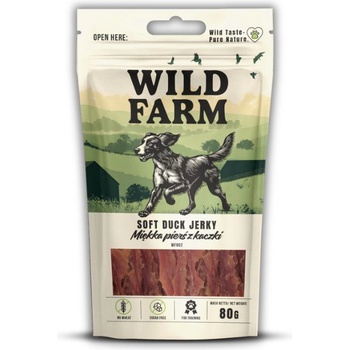 WILD FARM мека патешка гърда 80 г лакомство за кучета