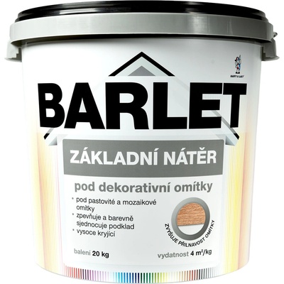 Barvy a laky Teluria s.r.o. Penetrace pod omítky Barlet 20kg