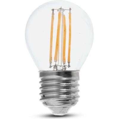 V-TAC LED žiarovka E27 G45 6W 3000K filament