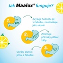 Maalox bez cukru s príchuťou citróna tbl.mnd. 40 x 400 mg/400 mg