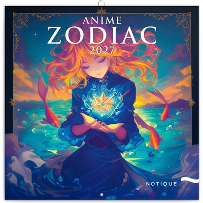 poznámkový Anime Zodiac, 30 x 30 cm 2027