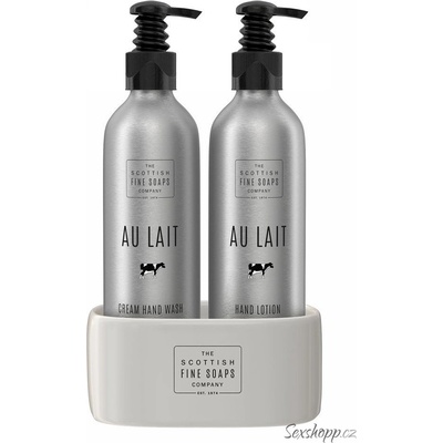 SCOTTISH FINE SOAPS Dárková sada péče o ruce Au Lait 2x250 ml