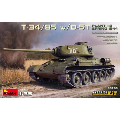 MiniArt MiniArt T-34/85 w/D-5T. PLANT 112. SPRING 1944. INTERIOR KIT 1:35