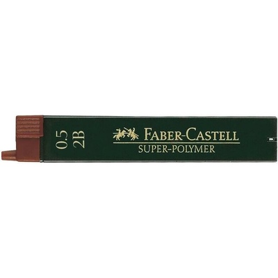 Faber-Castell Tuhy Super-polymer, 0,5 mm tvrdost 2B 0042/1205020