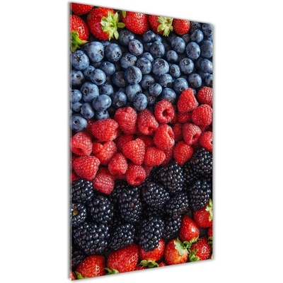 Vertikálny foto obraz fotografie na skle Lesné ovocie 50x100 cm