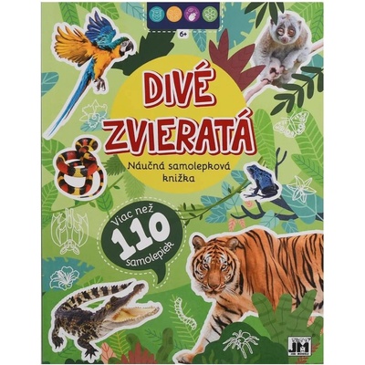 Samolepková knižka Divé zvieratá