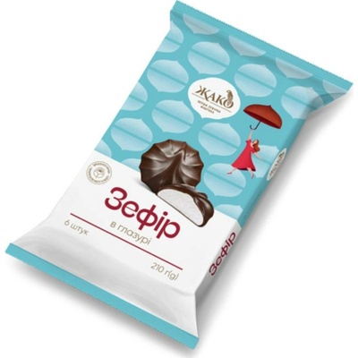 Jaco Marshmallow v cukrářské polevě 210 g