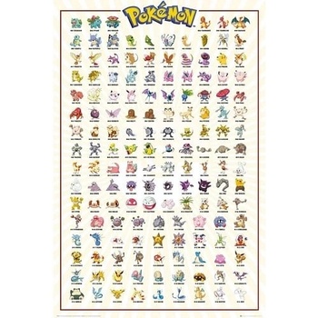 GB eye Plakát Pokémon Kanto