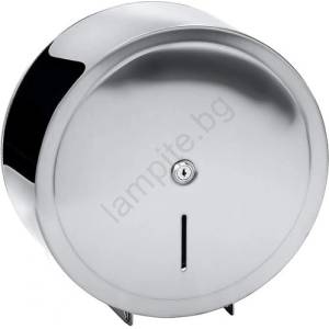 Bemeta Диспенсър за хартия 31x32, 5 см, неръждаема стомана/сребрист (BD0318)