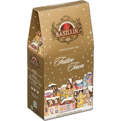 Basilur Old Town Festive Town Gold plech 75 g