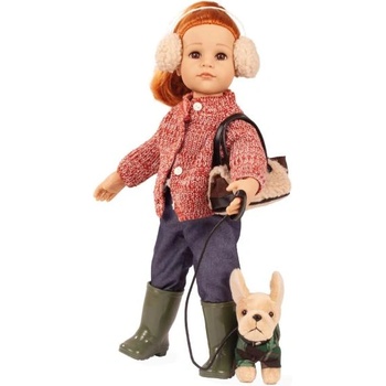 Götz Кукла Götz Хана и нейното кученце 50см