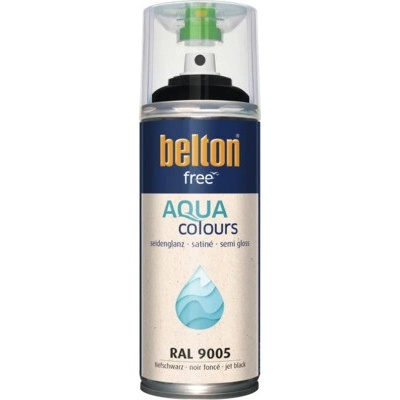 Belton farba v spreji 9005 400 ml pololesk čierna