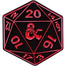 imago Odznak Dungeons and Dragons K20